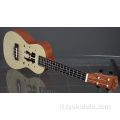 Coppia ukulele con grafica personalizzata